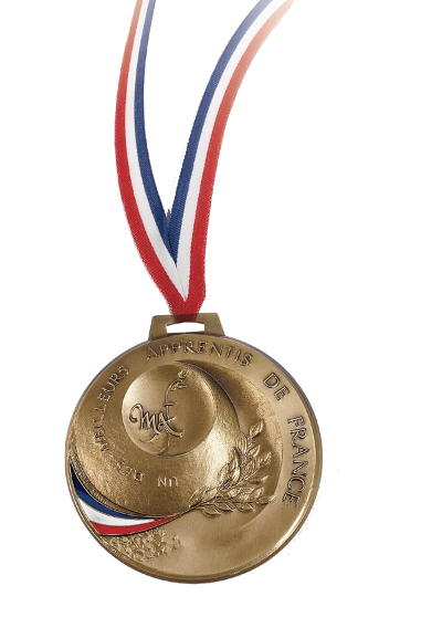 Médaille d'or au concours régional du Meilleur Apprenti de France